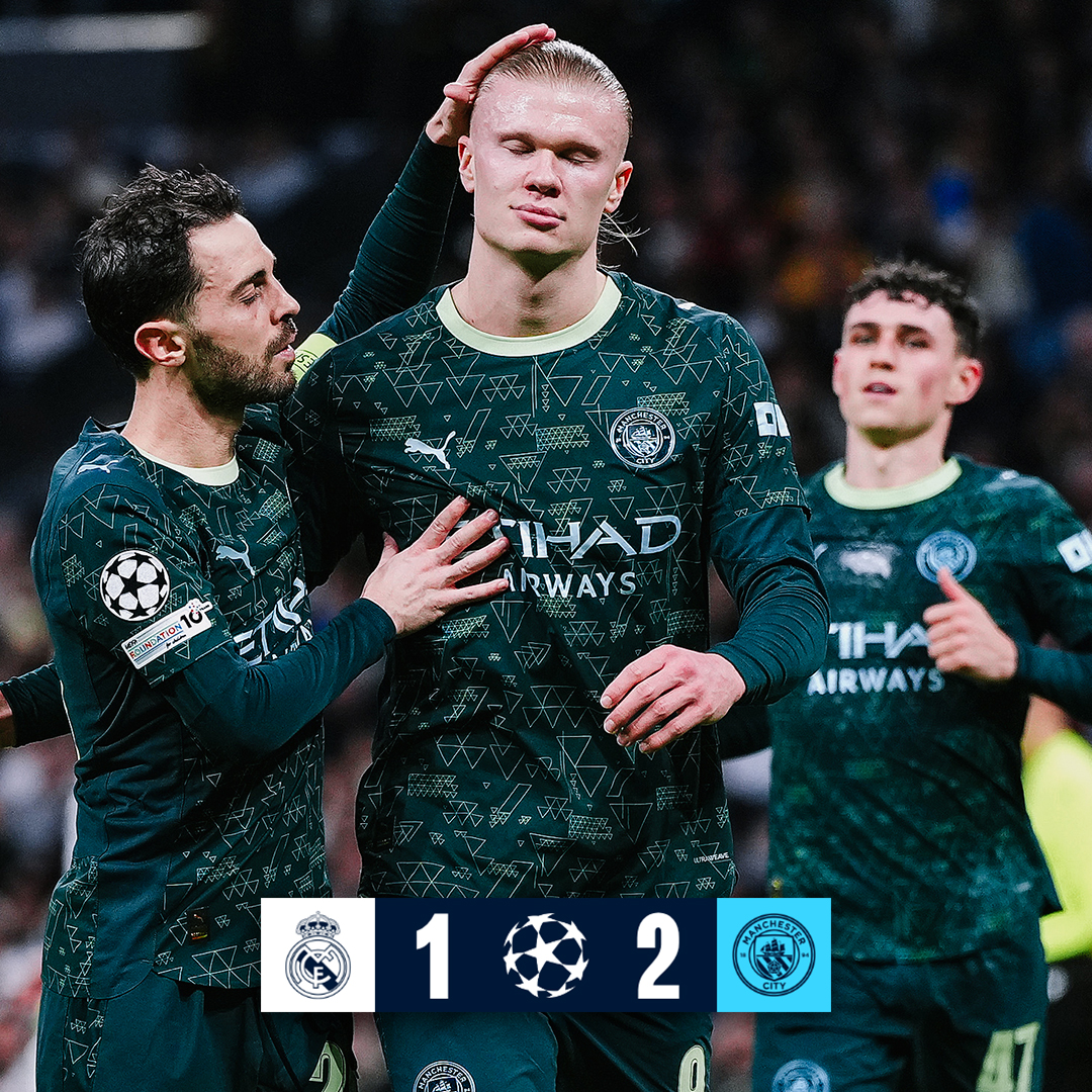 Highlights from our #UCL win over Real Madrid 🍿✨