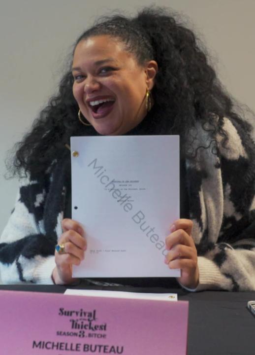 Michelle Buteau has some news for YOU: the third and final season of Survival of the Thickest is officially in production!