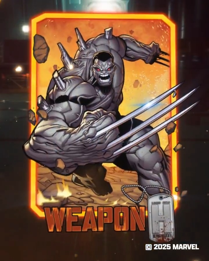 Born of science. Fueled by rage. Regeneration meets destruction with Weapon H. What are your early thoughts on Snap's newest card?