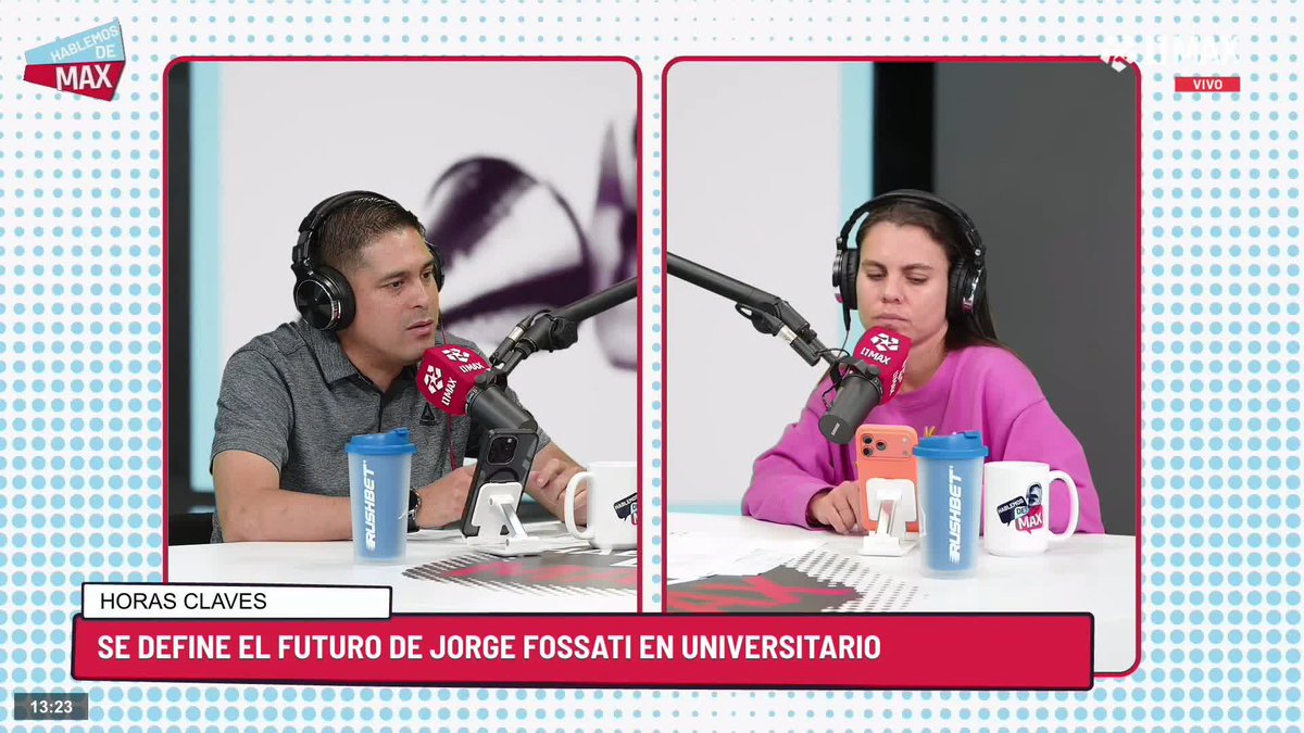 🎙️ Gustavo Peralta Coello: "Fabián Bustos no tiene mala relación con los referentes de la U" Ingresa al programa 👉🏽 #HablemosDeMAX 📺 Conoce cómo ver L1MAX en vivo 👉