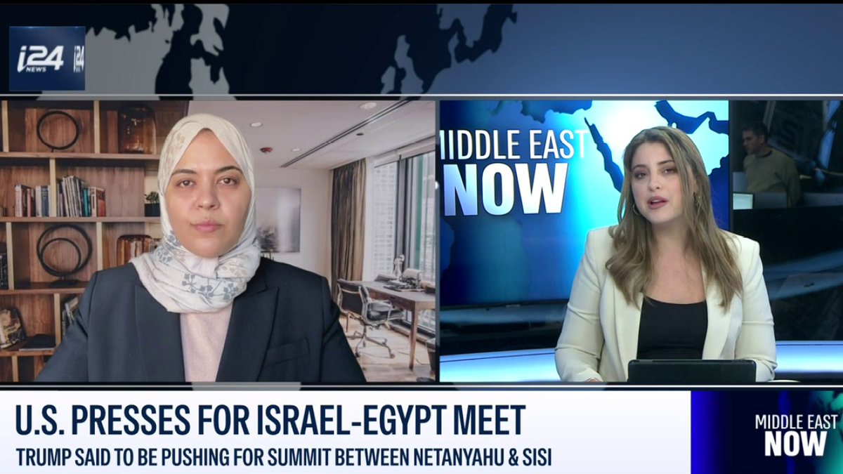'It's not a secret that Egypt is so dependent on Israel's gas' Dalia Ziada - داليا زيادة on #MiddleEastNow Natasha Raquel Kirtchuk