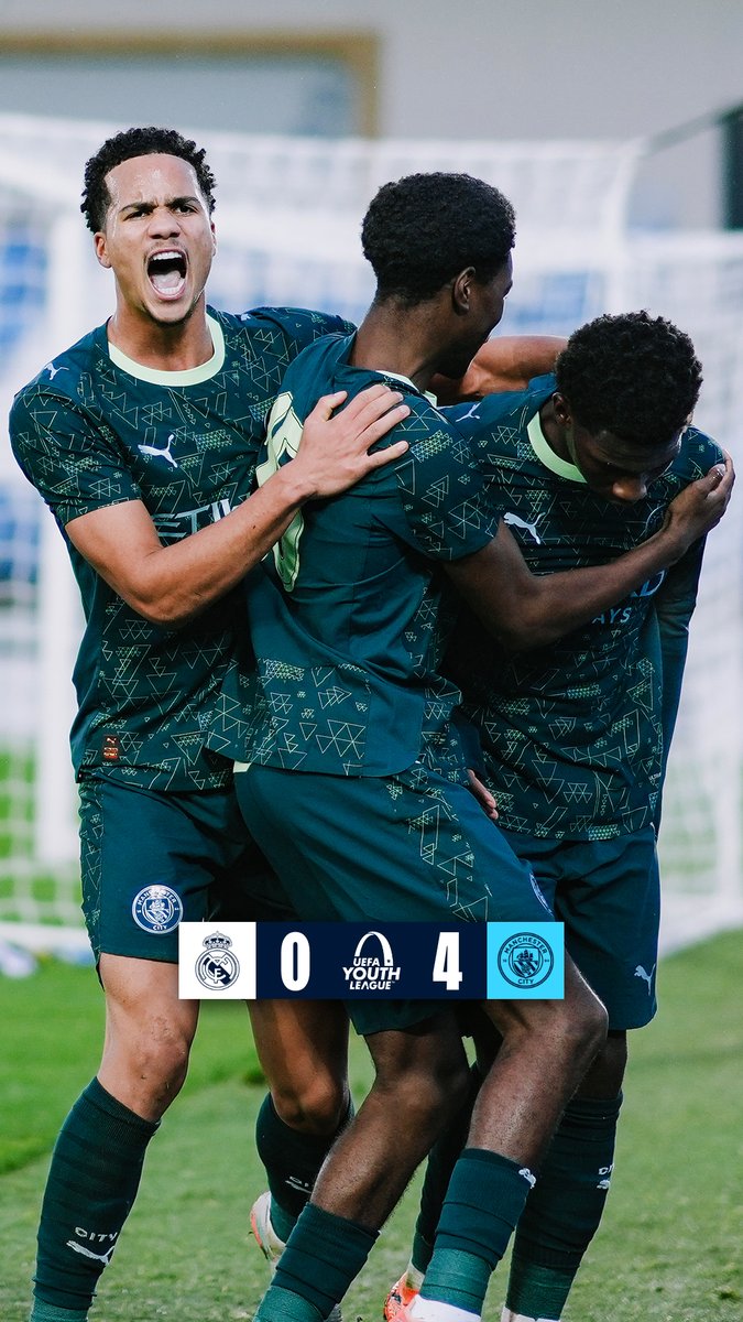 The action from our incredible 4-0 victory against Real Madrid in the #UYL 🩵💫