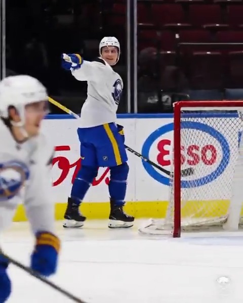 The hometown kid, Trevor Kuntar has joined the team on the ice in Vancouver! 👋