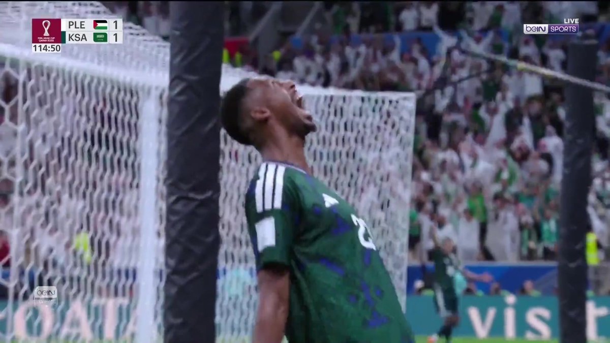 محمد كنو يضيف الهدف الثاني للمنتخب السعودي برأسية متقنة #كأس_العرب | #كأس_العرب2025 #FIFAArabCup | #ArabCup2025⁩⁩⁩⁩