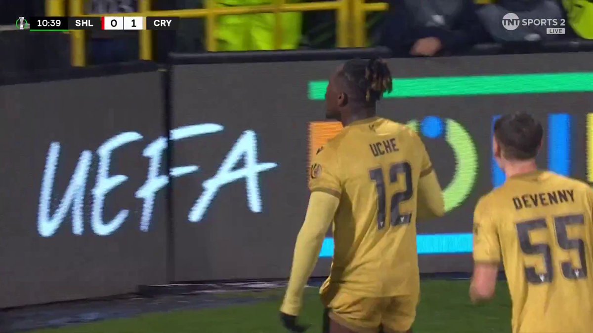 Brilliant team play by Crystal Palace finished off by Uche 🤩 📺 TNT Sports & discovery+ UK