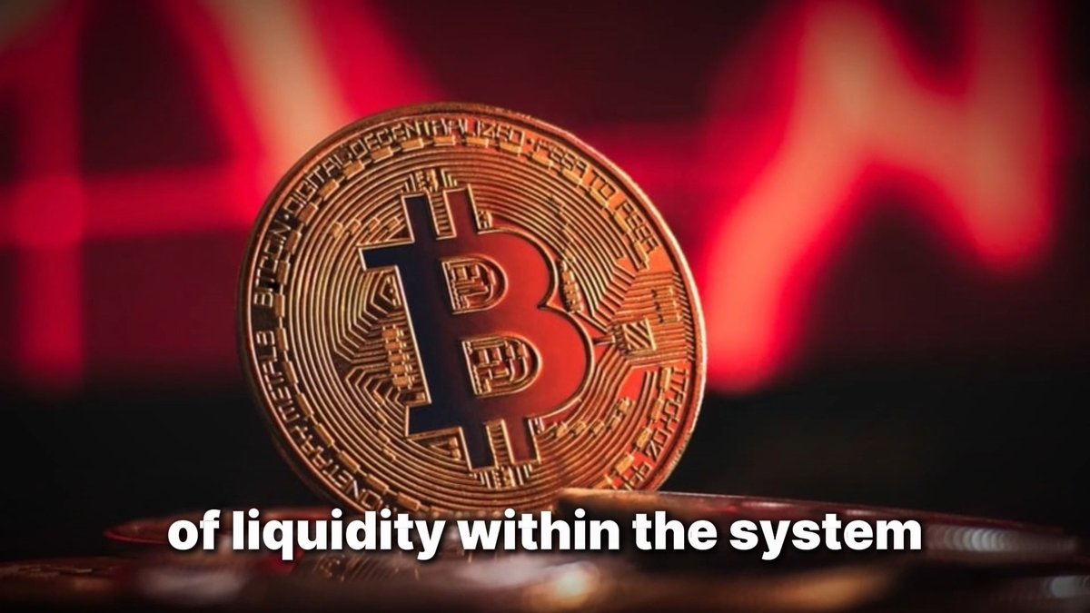 Is Bitcoin the last functioning smoke alarm of liquidity within the system? When #Bitcoin falls sharply, it is absolutely a warning sign. Full report: