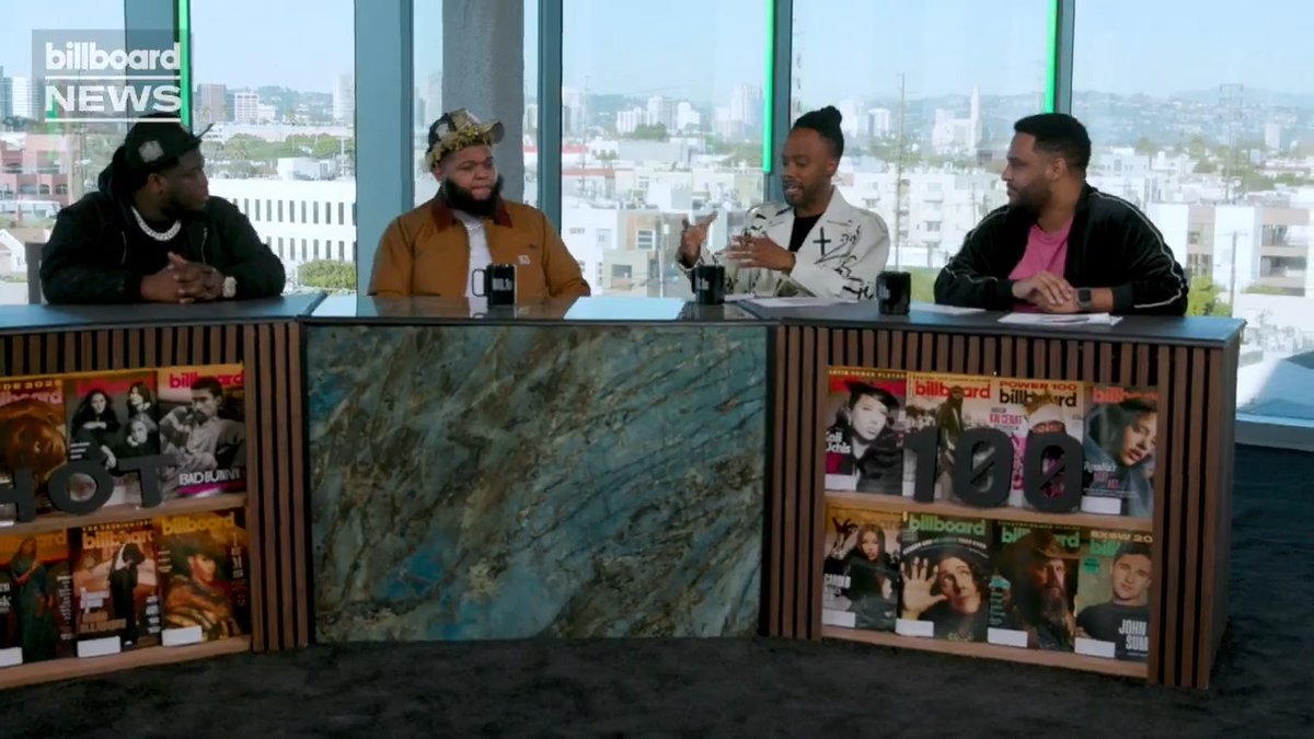 .@Druski and Cash Cobain are giving Cardi B her flowers ❤️‍🔥 The duo salute her grind and consistency, especially dropping new music while pregnant, during the Billboard 2025 No. 1s livestream.