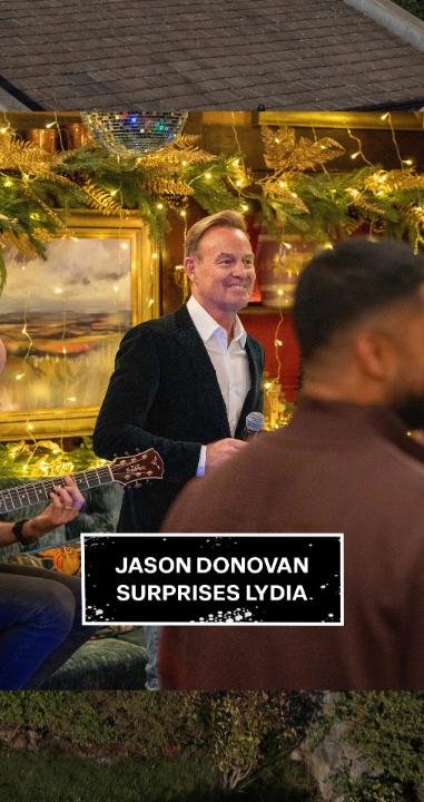 Jason Donovan, especially for you, Lydia! ❤️ (Can someone please go hug Bob? 😅 ) Watch Jason's performance on our YouTube: #Emmerdale