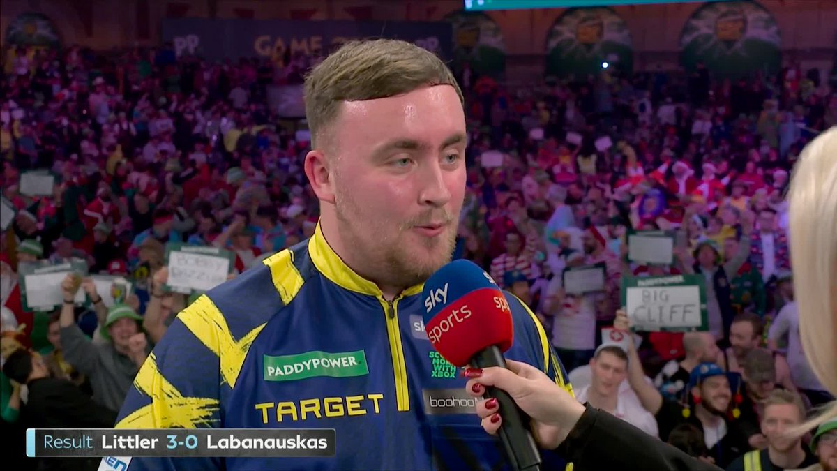 "Definitely Lando" 🤝 Luke Littler discusses who he thinks should win the Sports Personality of the Year Award 🏆