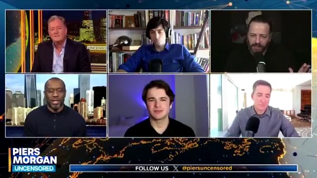 "This guy's a Roman Catholic... isn't he supposed to be a virgin until he's married?" Andrew Wilson challenges Piers Morgan for questioning Nick Fuentes' sex life. Watch more 👇 📺 Piers Morgan | Andrew Wilson