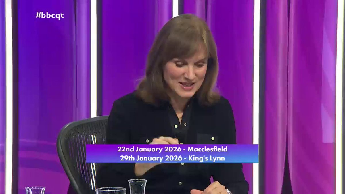 Thank you for joining us tonight for the final programme of this series We’re also on BBC One at 10:40pm We’ll be back in the new year in Macclesfield You can apply to be in the #bbcqt audience here: