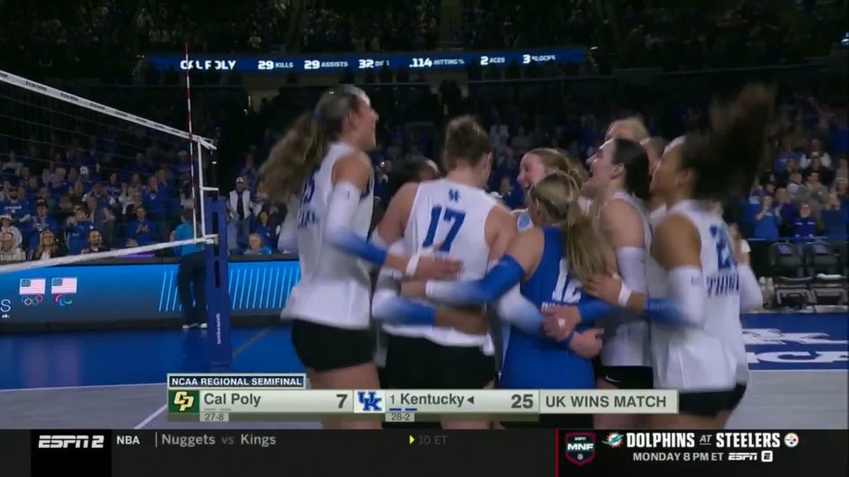 KENTUCKY KEEPS DANCIN' 💃 #NCAAWVB x 🎥 ESPN2 / Kentucky Volleyball