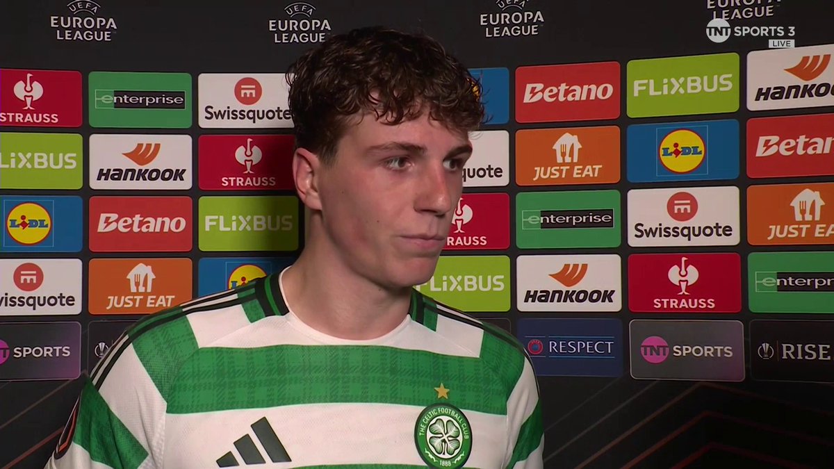 "We know we can do much better." Arne Engels' assessment of Celtic's loss to Roma 💬