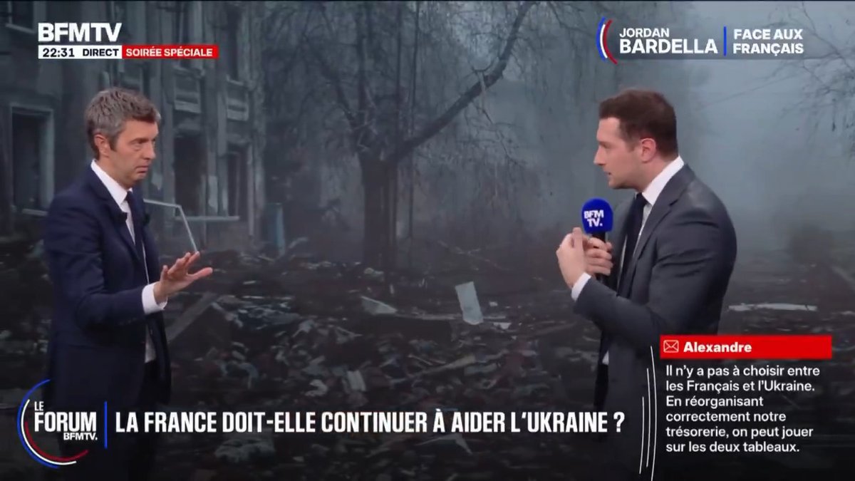 La France n'existe plus sur la scène internationale. Emmanuel Macron a éteint la voix de la France, qui a disparu des grandes affaires du monde, y compris sur le sujet de l'Ukraine.