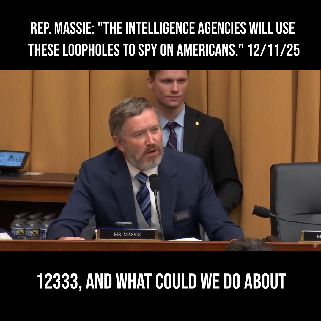 The Foreign Intelligence Surveillance Act (FISA) has been used to unconstitutionally spy on American citizens. Today in House Judiciary GOP 🇺🇸🇺🇸🇺🇸, we discussed ways to reform FISA, but I pointed out we must also reform or repeal other constitutionally flawed statutes and executive orders.
