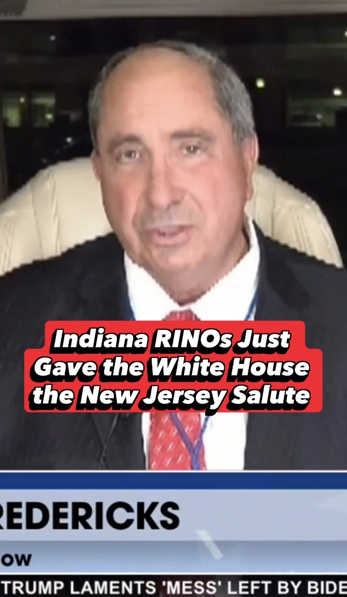 Indiana RINOs Just Gave the White House the New Jersey Salute It’s time for MAGA Inc to go scorched earth on these RINOs that sank the Indiana redistricting vote. Chris LaCivita has got his list and he’s checking it twice. Each of these RINOs are getting a guaranteed primary opponent.