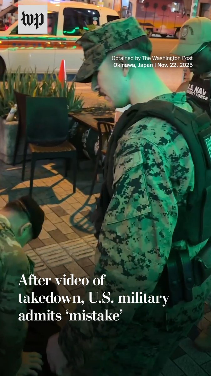 The US military has admitted it was a "mistake" to body-slam and detain Kareem El, a civilian and former Marine Captain visiting Okinawa. El believes that the MP patrol targeted him because they assumed any Black people in Okinawa must be in the military.