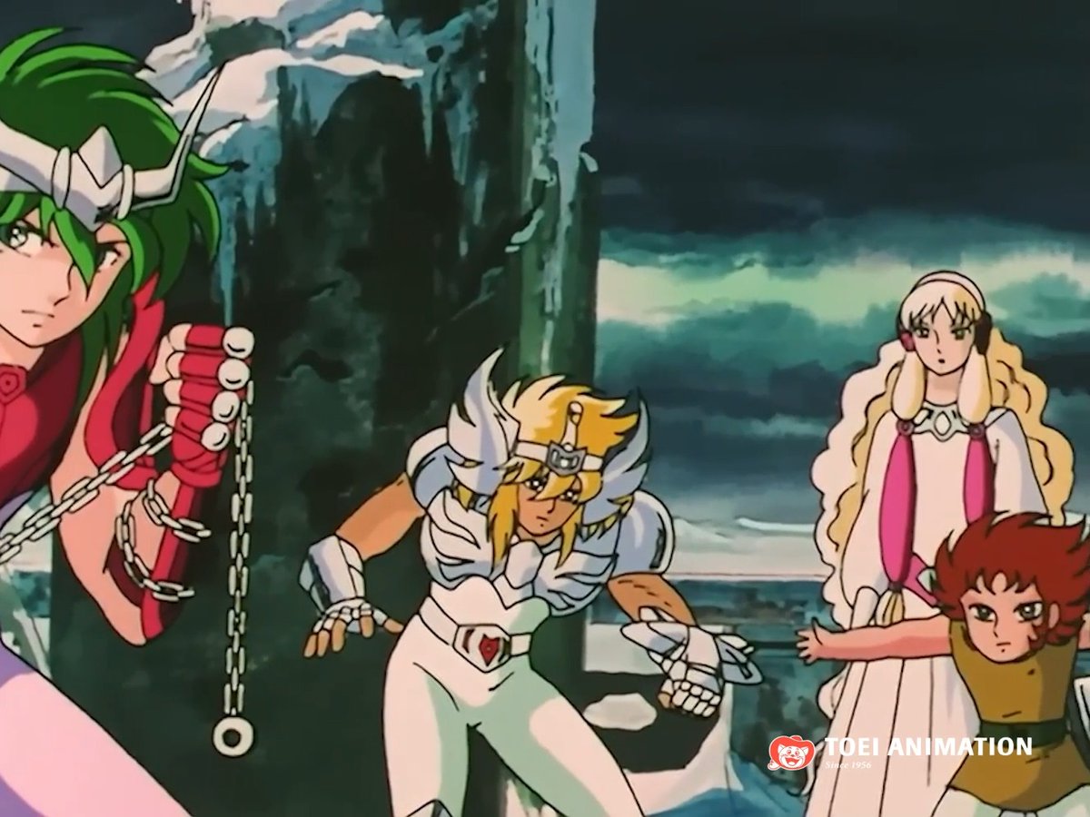 ¡La épica entrada de Hilda y los Dioses Guerreros! 😍 #LosCaballerosdelZodiaco ♐ #SaintSeiya
