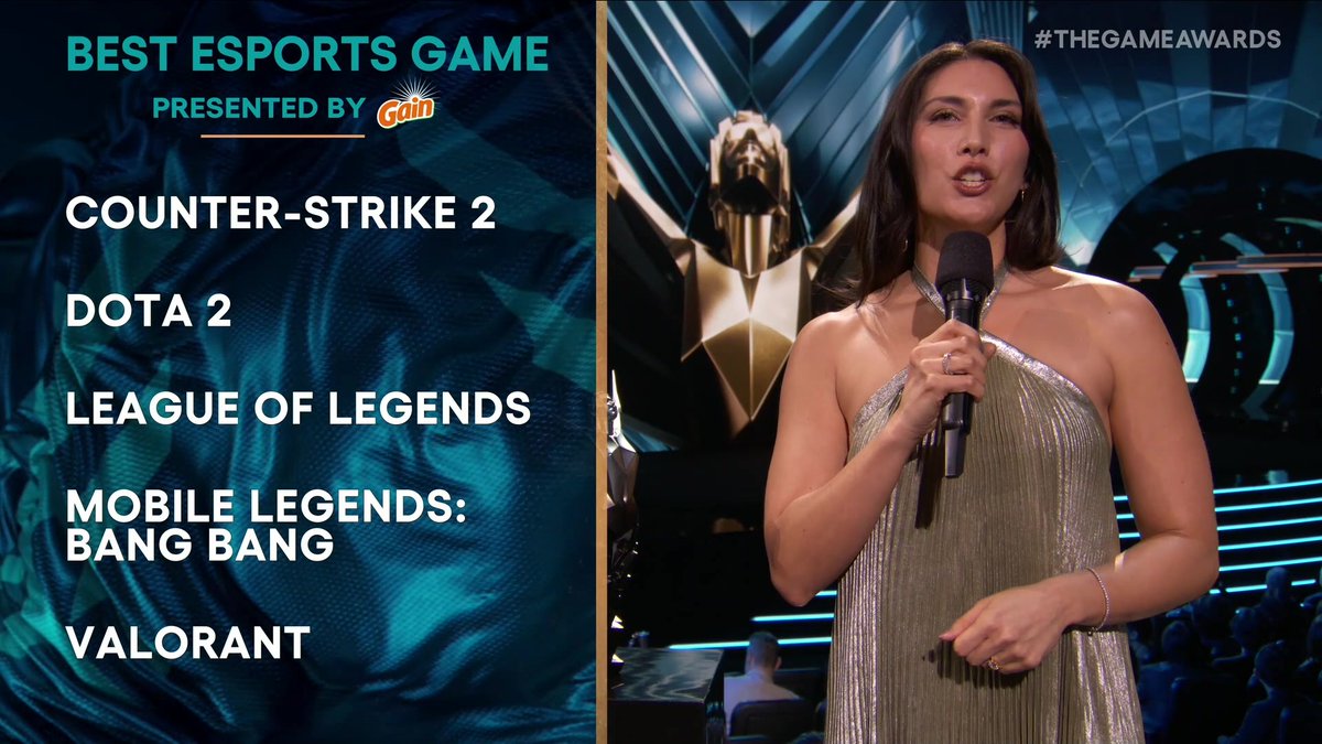 Counter-Strike 2 just won Best Esports Game! Let’s hear it for them! #TheGameAwards @counterstrike Valve