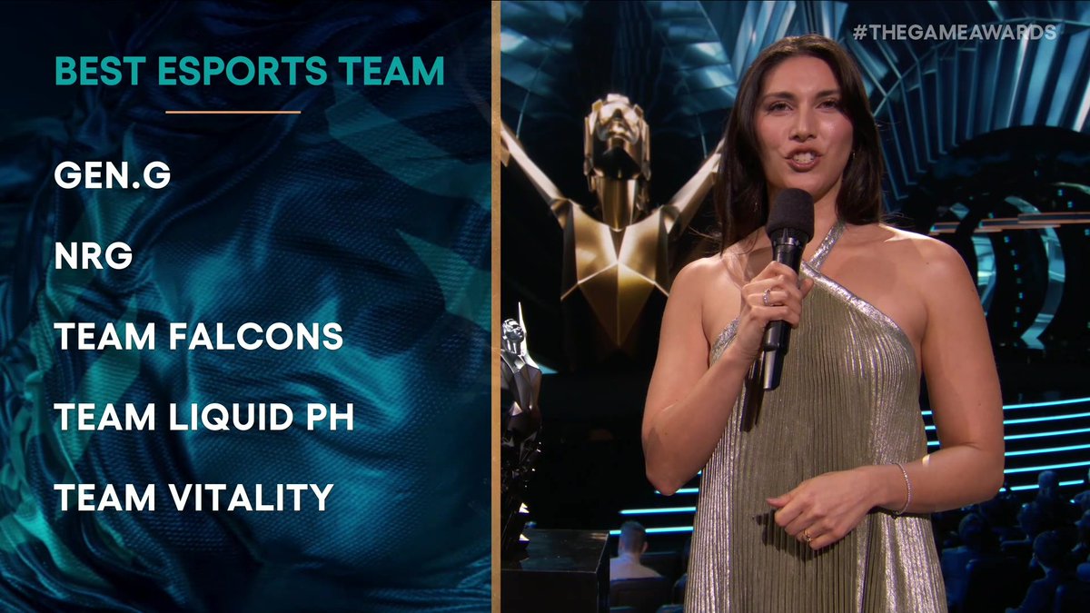 Huge win for Team Vitality - Counter-Strike 2 for Best Esports Team at #TheGameAwards! Team Vitality CS Team Vitality 🐝