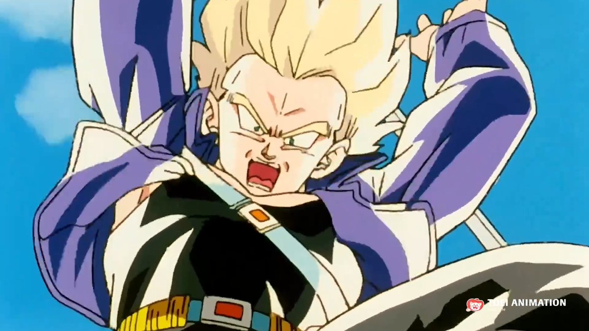 Hace 34 años, vimos por primera vez el épico momento en el que Trunks elimina a Freezer. 😱 ¡Dale me gusta y comparte si eres fan de Dragon Ball Z! 🔮🐉 #DragonBallZ #Trunks #Freezer