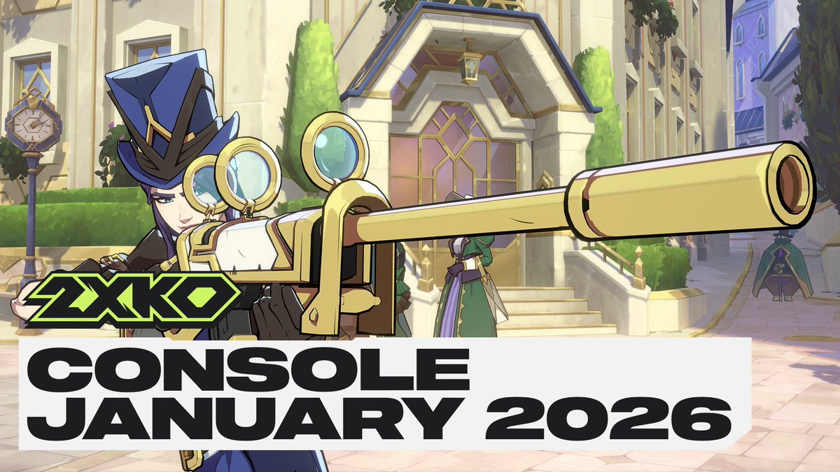 hello we’re 2xko, a free 2v2 fighting game made by Riot Games. we’re coming to console in january 2026 + you can play right now on pc