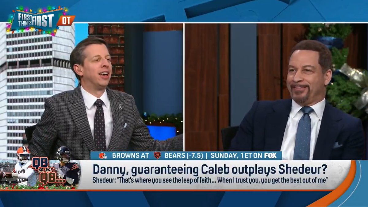 Is Danny Parkins guaranteeing Caleb outplays Shedeur on Sunday? Watch to find out 👀