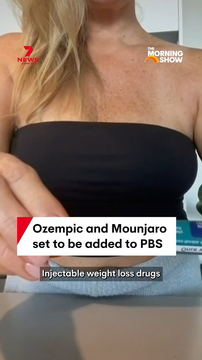 Weight loss drugs including Ozempic and Mounjaro look set to become much cheaper, as the government confirms it's considering adding the medications to the Pharmaceutical Benefits Scheme. #ozempic #mounjaro #weightloss #medication #health