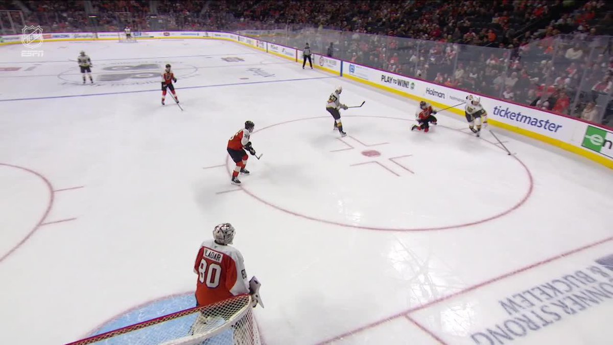 KONECNY FLUBS IT AND THEN EICHEL FINDS STONE TO WIN IT 😵🚨