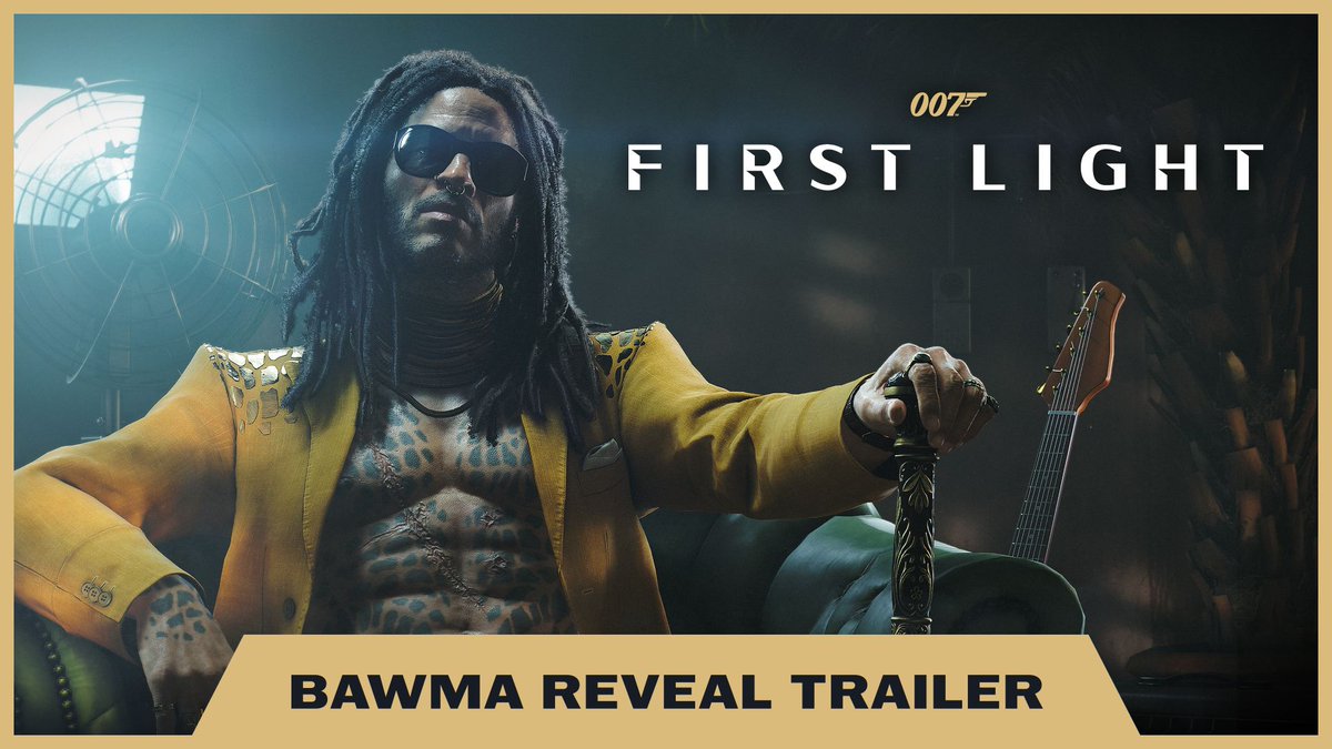 Introducing Bawma, the unpredictable and charismatic ruler of Africa’s largest black-market hub, brought to life by the one and only Lenny Kravitz. @007gameioi Pre-order now and get a free Deluxe Upgrade. #LennyKravitz #EarnTheNumber #TheGameAwards