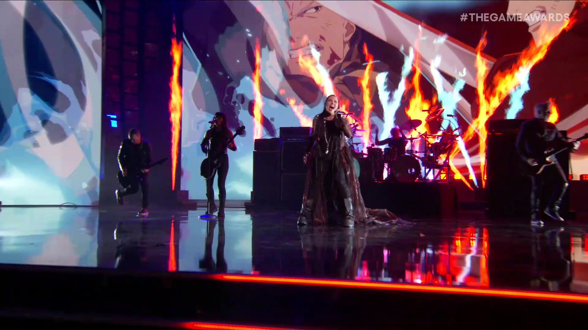 “Afterlife.” @Evanescence. Live at #TheGameAwards. Devil May Cry Season 2 coming May 12, 2026. #TheGameAwards