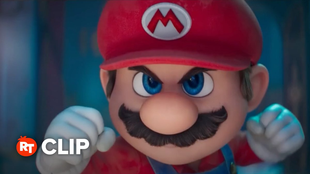 Mario and Luigi battle Bowser Jr. in this new clip from #TheSuperMarioGalaxyMovie - Coming to theaters April 3.