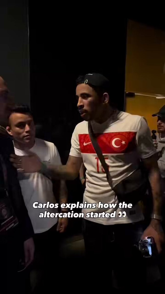 Carlos Prates: ‘’CFC, böyle adamlar için çok büyük. Kaybetmeye ve yorulmaya başlayınca hemen pes etti. Ayağa kalkıyordu ama köşesi ona ‘otur, kalkma’ dedi.’’
