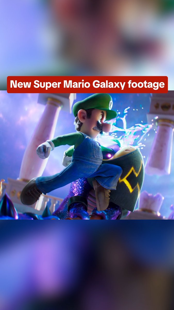 Mario & Luigi fight Bowser Jr. in this extended sneak peek of The Super Mario Galaxy Movie! #TheGameAwards