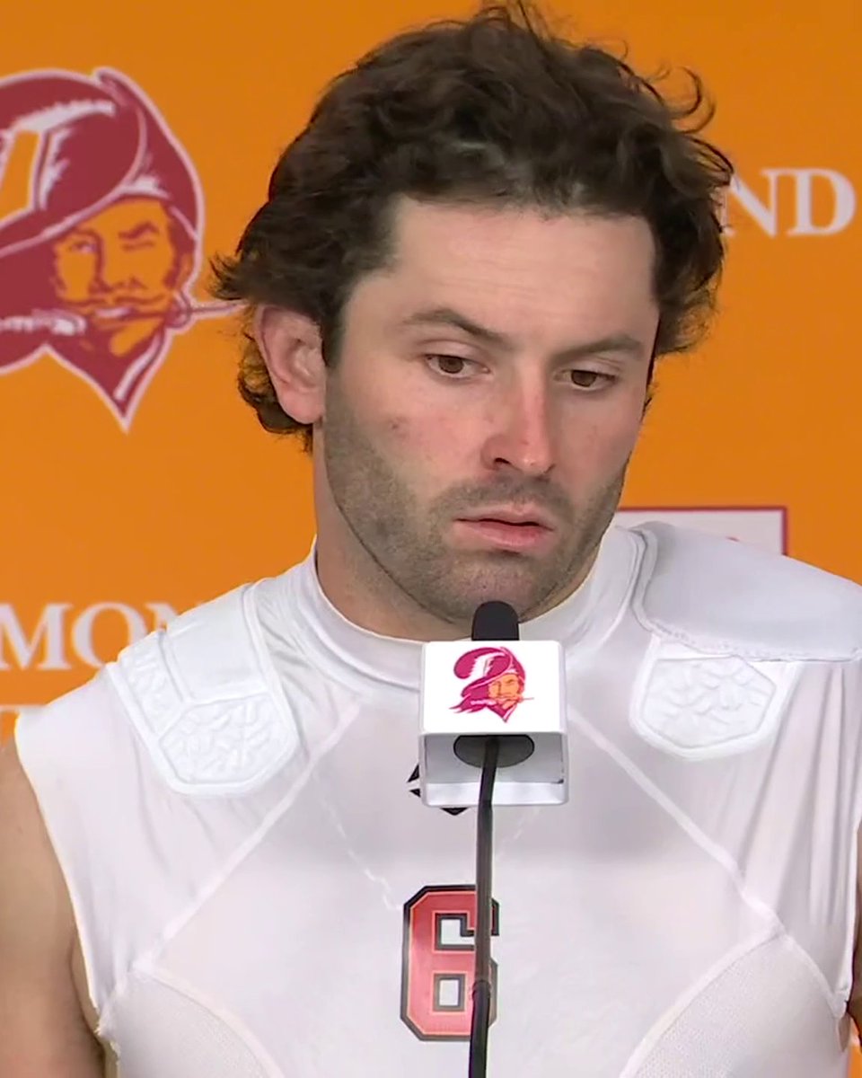 "This one's gonna haunt me, this falls on my shoulders." —Baker Mayfield after the Bucs loss to the Falcons