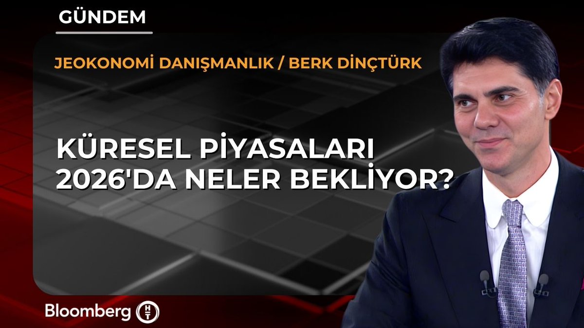 Jeoekonomi Danışmanlık - Berk Dinçtürk: 📍 2026'da dolar zayıflamaya devam edecek 📍 Altın ve gümüşte yeni zirveler görebiliriz