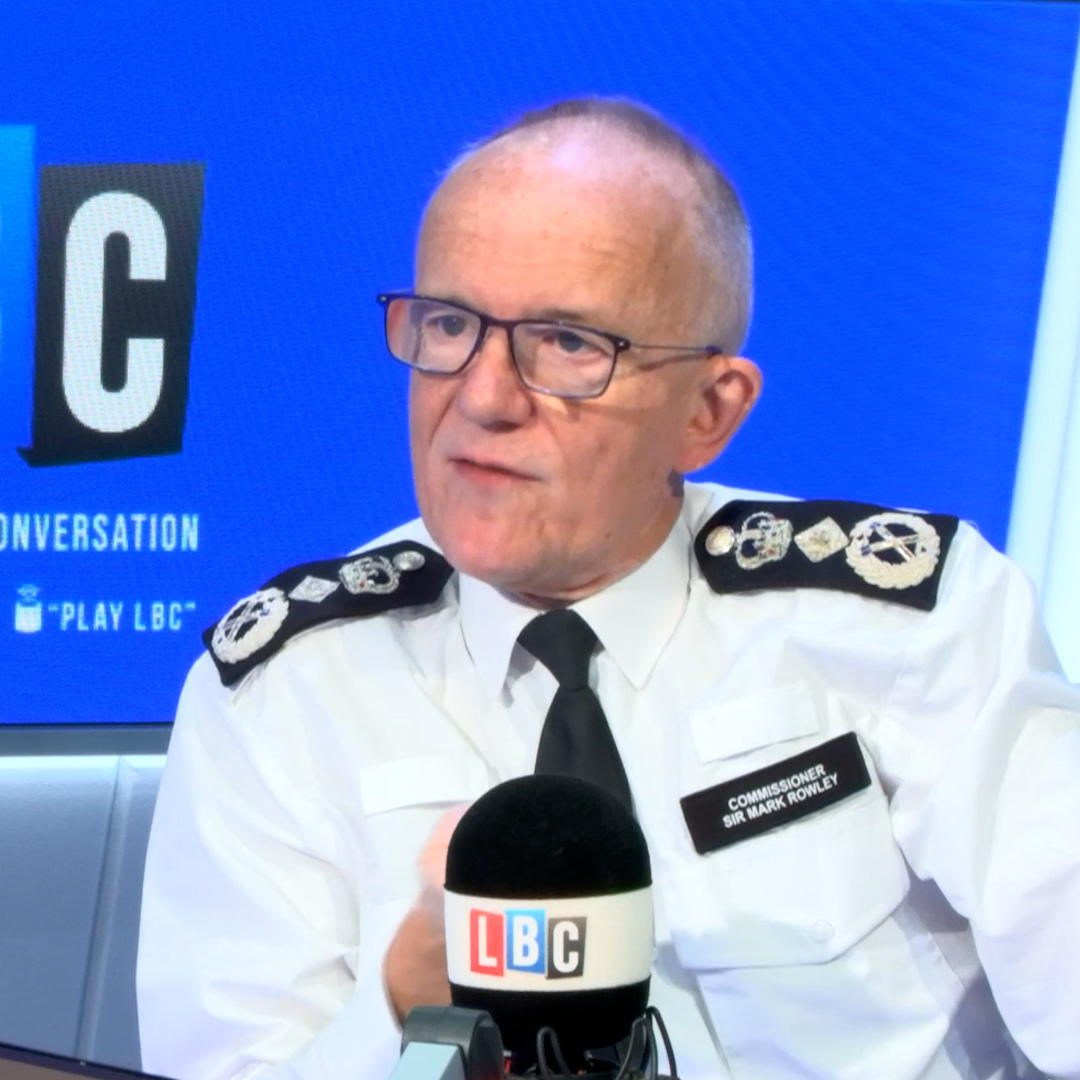 'We are the capital of Europe for phone theft.’ ‘That’s not true.’ Met Police Commissioner Sir Mark Rowley believes the findings are ‘thinly veiled politics’.