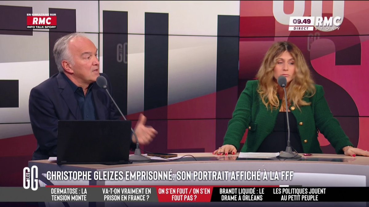 ⚽ Christophe Gleizes emprisonné 🎙️ Olivier Truchot : "C'est une honte ! C'est honteux la façon dont on oublie cet homme ! On avait reproché à Retailleau d'être trop dur, finalement on est trop mou ! Le journal de France 2 devrait mettre son visage tous les soirs !" #GGRMC