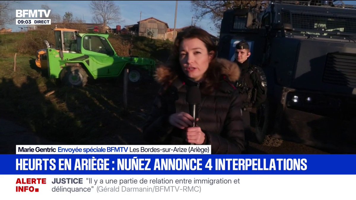 J’ai couvert le mouvement des agriculteurs l’hiver dernier & l’hiver encore d’avant. Je n’avais jamais vu une telle violence entre les forces de l’ordre & les agriculteurs. Je n’avais jamais vu, non plus, autant de détresse chez les agriculteurs. BFM