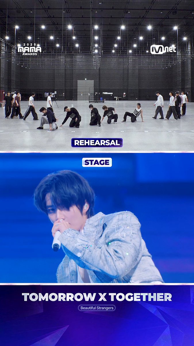 [#2025MAMA] From REHEARSAL to STAGE: #TOMORROW_X_TOGETHER🎬 Watch TOMORROW X TOGETHER 𝘥𝘦𝘭𝘪𝘷𝘦𝘳 on stage! 리허설부터 본 무대까지, TOMORROW X TOGETHER의 멋진 퍼포먼스를 확인해 보세요! 🎵 HEAR MY ROAR, UH-HEUNG 2025 MAMA AWARDS #MAMAAWARDS #2025MAMAAWARDS