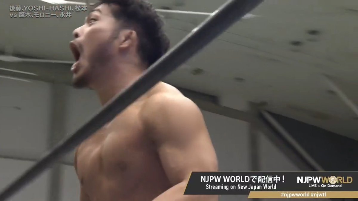 💪WORLD TAG LEAGUE 2025🏆薩摩川内大会‼️ 後藤革命軍の松本と無所属の永井のヤングライオン同士が激突💥 🆚 BC WAR DOGS💀+無所属 × 新日本本隊🦁 視聴&登録⏩「NJPW WORLD」で検索 #NJPW #njpwworld #njwtl