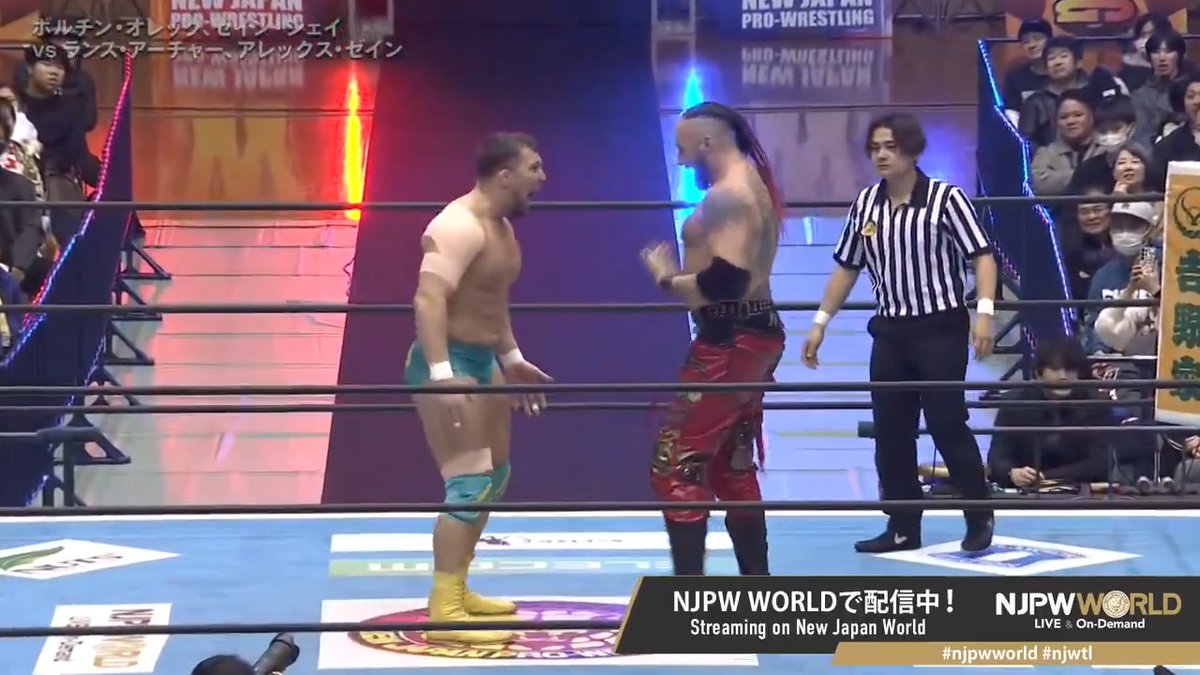 .Boltin Oleg ボルチンオレッグ 🆚 The Murderhawk Monster Lance Archer "💥💥💥" From the profile URL #NJPW #njpwworld #njwtl