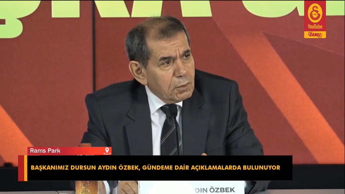 Dursun Özbek'ten TFF Başkanı İbrahim Hacıosmanoğlu'na: "Galatasaray başkan ve başkan vekiline, 'Kuzu gibi dinlediler' diyemezsin. Senin haddinde böyle bir şey yok! Ne zannediyorsun kendini!"