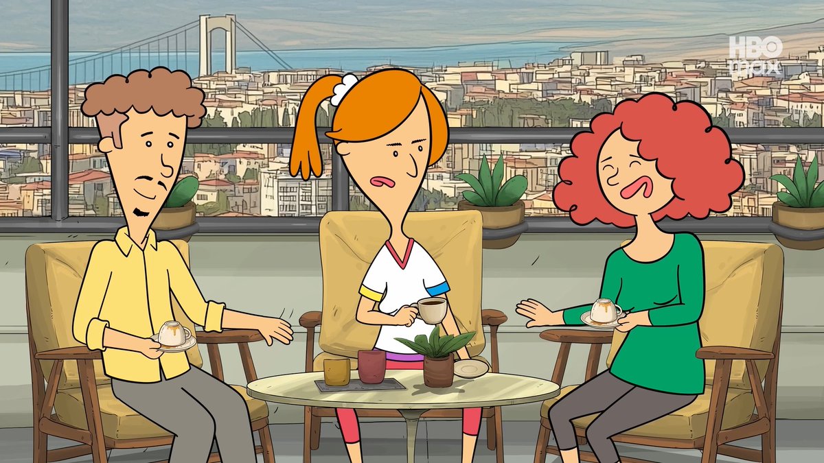 Ofislerdeki Te-Ka tayfa. 🫶 Feride yeni bölümüyle şimdi sadece HBO Max'te.