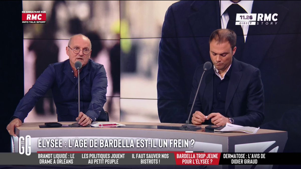 🗳️ L'âge de Bardella, un frein ? 🗣️ Dr Jérôme Marty : "Quand est-ce qu'il s'est confronté à la vraie vie ce jeune homme ! Voilà quelqu'un qui n'a quasi pas fait d'études, qui n'a jamais rien dirigé ! Il n'a jamais été confronté à la réalité et il veut diriger la France !" #GGRMC