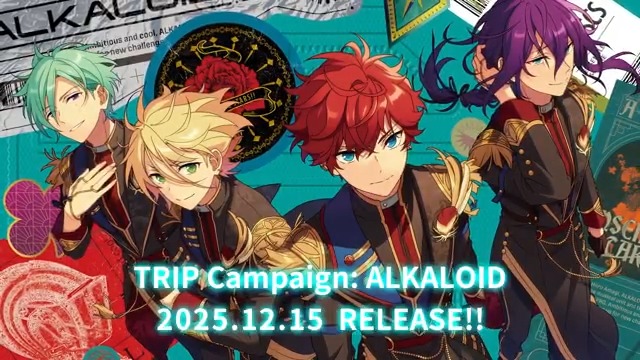 🧳 Album Series TRIP: ALKALOID will embark soon! ⏰Let's join the trip through every song of ALKALOID, with their brand new song! See you on December 15!