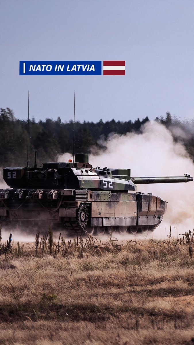 Strength is in unity. NATO’s multinational forces in 🇱🇻 Latvia deter and defend against any threat. Latvia is also protected by Eastern Sentry, NATO’s military activity that strengthens our defences in the eastern part of the Alliance