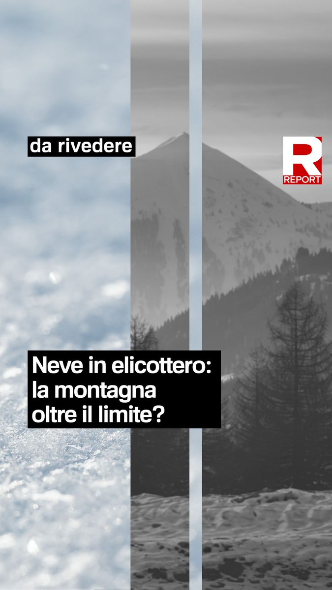 Sul monte Bondone (Trento) un elicottero ha fatto quaranta viaggi per portare neve artificiale sulle piste da sci. Rivedi il servizio di Antonella Cignarale del continuo match tra uomo e natura. Rivedi l'inchiesta: