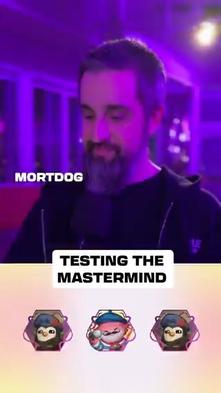Just casually testing how big Riot Mort’s brain is before he goes up against robinsongz #TFTParisOpen