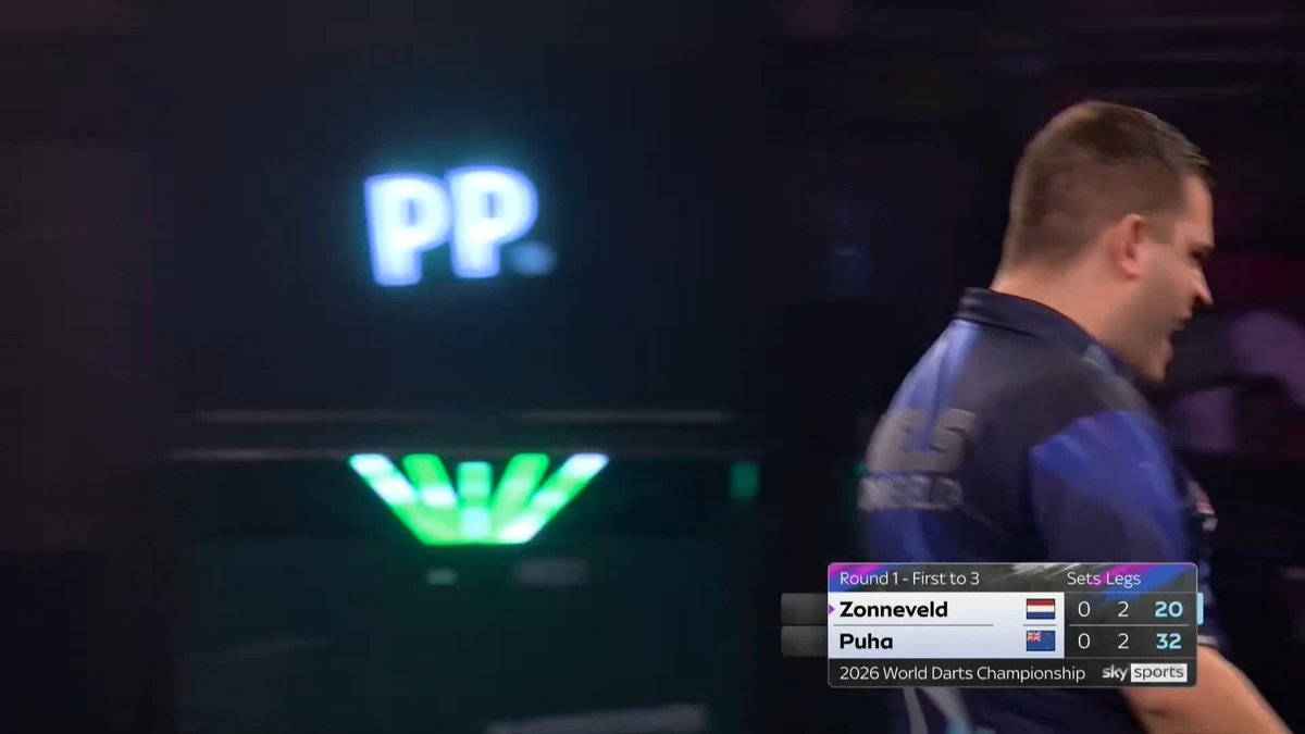 NIELS NABS SET ONE! What a celebration! 😅 Niels Zonneveld defies some late double trouble to secure a tight opening set against Haupai Puha! 📺 #WCDarts | R1